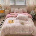 Rosemary Powder bed sheet cover bedding pillowcase set